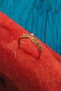 Pink Tiara Ring